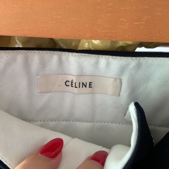 Old Celine navy trousers - size 34 - Picture 2 of 4